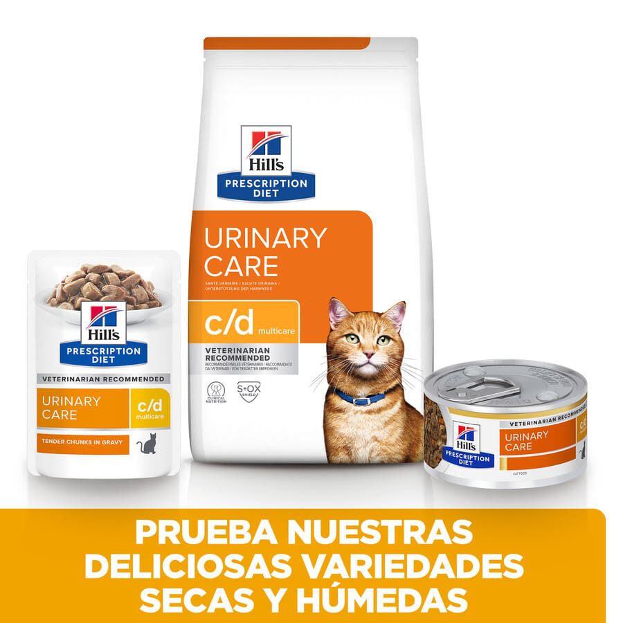 156 g Hill's Prescription Diet Urinary Care c/d Frango em lata para gatos, , large Imagem n&uacute;mero 5